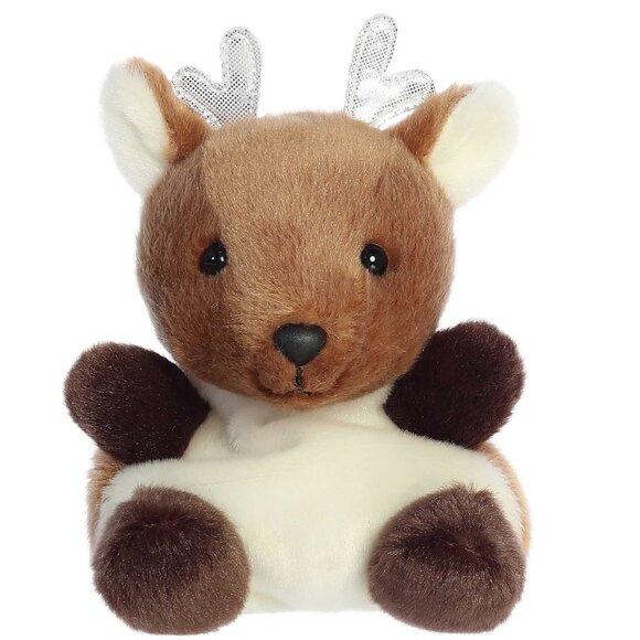 NWT Aurora "Palm Pals" Dash Reindeer Stuffed Animal Stuffie - Picture 1 of 10